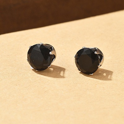 Cubic Zirconia Clip-on Earrings EJEW-L100-01P-03-1