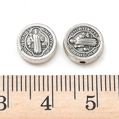 Religion Alloy Beads FIND-E051-02AS-1