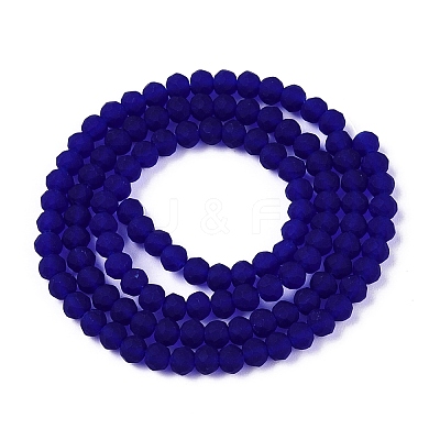Transparent Glass Beads Strands LS-EGLA-A044-T3mm-MD06-1