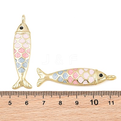 Brass Enamel Pendants KK-CBA3297-05C-G06-1