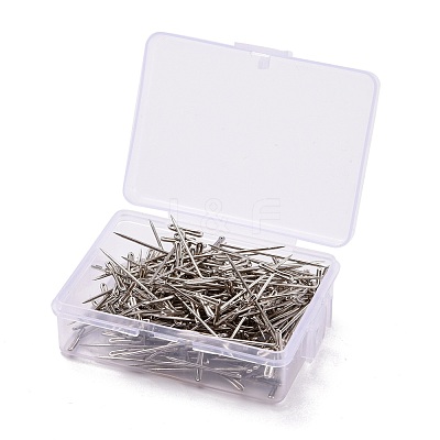 Non-Tarnish Nickel Plated Steel T Pins for Blocking Knitting FIND-D023-01P-02-1