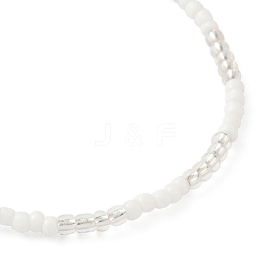 Glass Seed Beads Stretch Bracelets for Women BJEW-JB11638-03-1