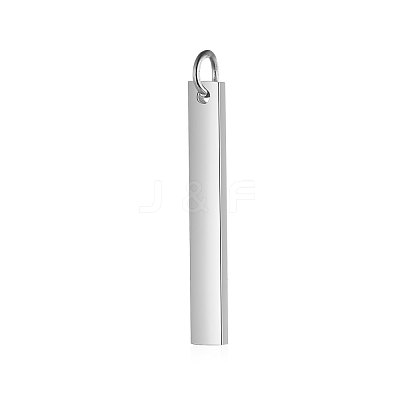 Anti-Tarnish 304 Stainless Steel Pendants STAS-I311-14D-P-1