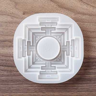 DIY 3 Layers Labyrinth Food-grade Silicone Molds LS-SIMO-D001-07-1