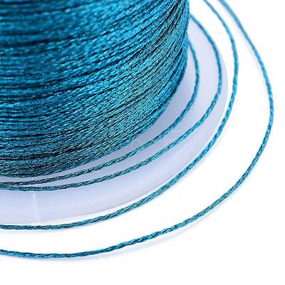 Polyester Braided Metallic Thread OCOR-I007-B-33-1