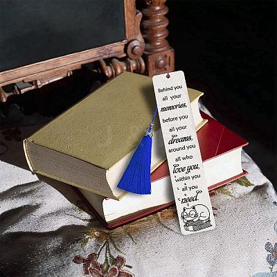 DIY Rectangle Bookmark Making Kits DIY-CP0006-84E-1