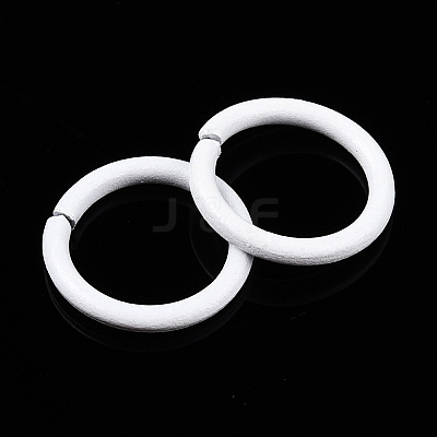 100Pcs Baking Paint Zinc Alloy Open Jump Rings FIND-WH0032-85A-03-1