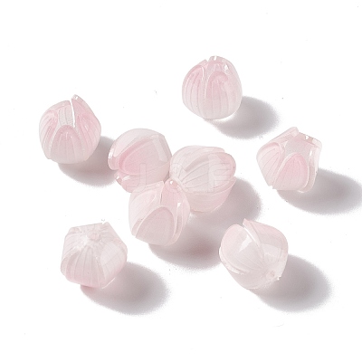 Tulip Acrylic Beads SACR-G022-02A-1