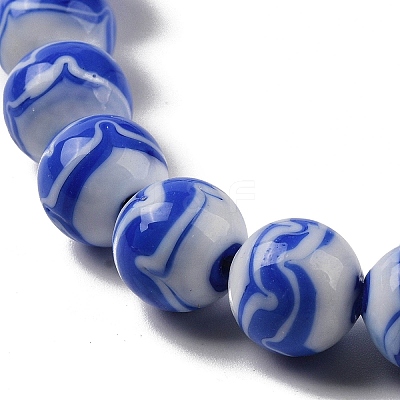 Handmade Lampwork Beads Strands LAMP-P062-02D-1