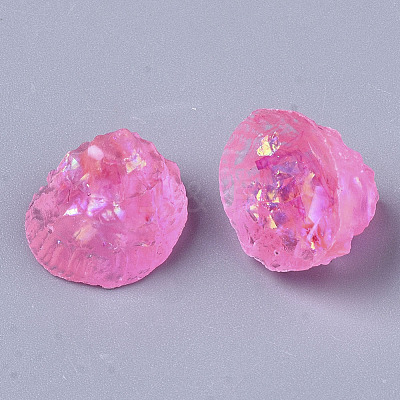 Transparent Epoxy Resin Cabochons CRES-T020-01C-1