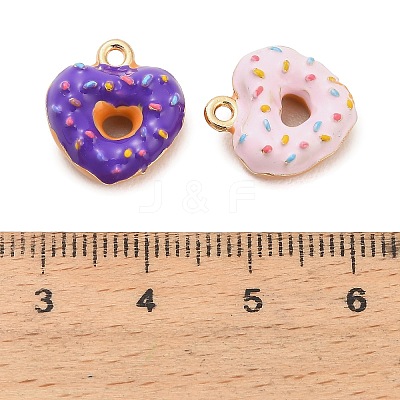 Alloy Enamel Pendants ENAM-A014-01G-1