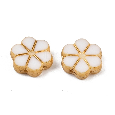Czech Pressed Glass Beads GLAA-I061-01B-1
