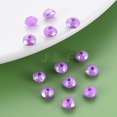 Opaque Acrylic Beads LS-MACR-Q239-018C-06-1