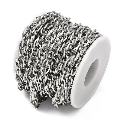 304 Stainless Steel Rope Chains CHS-H025-16P-01-1