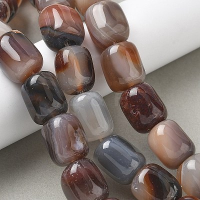Natural Agate Beads Strands G-H295-F01-16-1