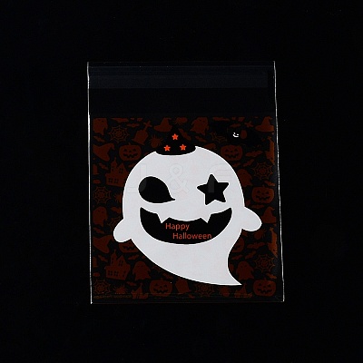 Halloween Theme Plastic Bakeware Bag ABAG-F007-02B-1