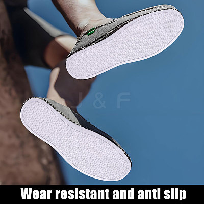 Anti Skid Synthetic Rubber Shoes Bottom Heel Sole FIND-WH0816-097C-1