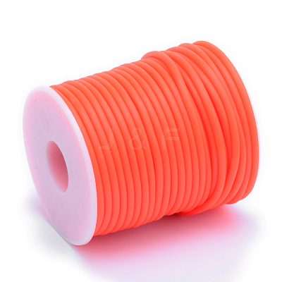 Hollow Pipe PVC Tubular Synthetic Rubber Cord RCOR-R007-3mm-04-1