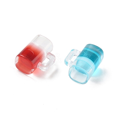 Luminous Resin Miniatures Beer for Dollhouse Kitchen Micro Landscaping Decoration RE-CBAC39A-03-1