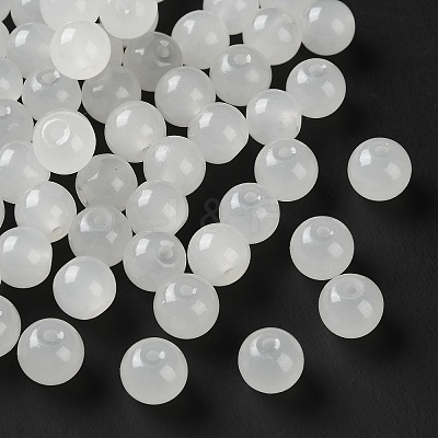Transparent Glass UV Reactive Beads DGLA-F003-02-8mm-1