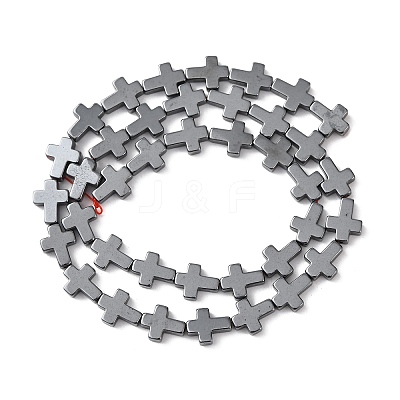 Non-magnetic Synthetic Hematite Beads Strands G-P218-17-08-1
