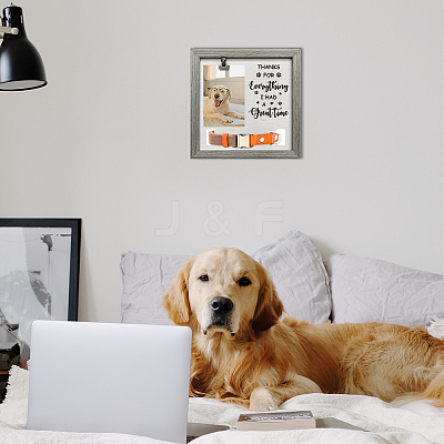 MDF Pet Photo Frames DIY-WH0525-028-1