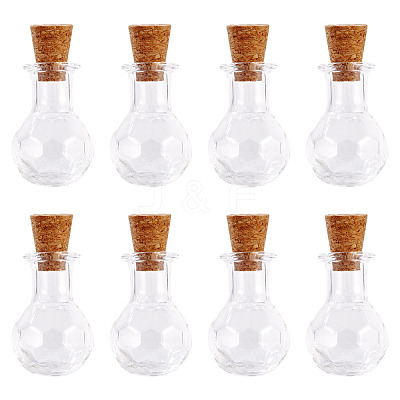 10Pcs Glass Bottles AJEW-TA0002-75-1