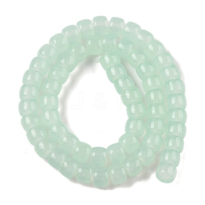 Baking Plating Glass Beads Strands GLAA-H036-01H-1