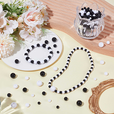 900Pcs Opaque Acrylic Beads MACR-SP0002-35B-1