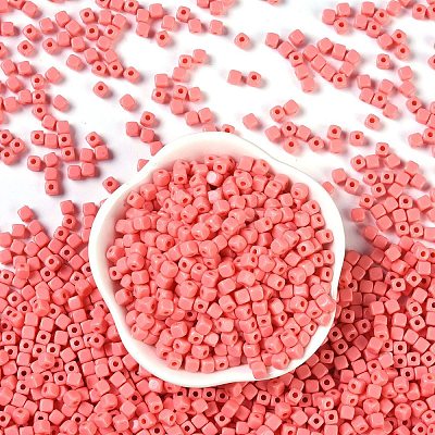 Opaque Acrylic Beads X1-OACR-B025-06C-1