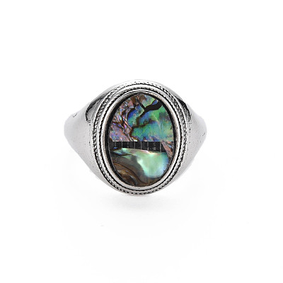 Acrylic Finger Rings G-S279-43-B-1