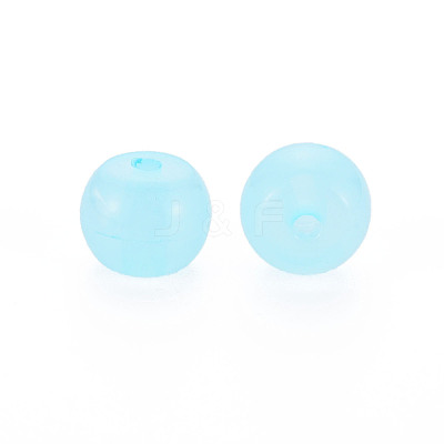 Imitation Jelly Acrylic Beads MACR-S373-14-EA08-1