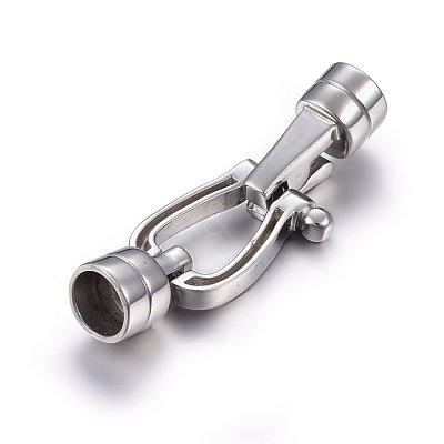 Tarnish Resistant 304 Stainless Steel Clasps X-STAS-E440-84P-1