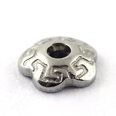 Tarnish Resistant 304 Stainless Steel Bead Caps STAS-Q194-24-1