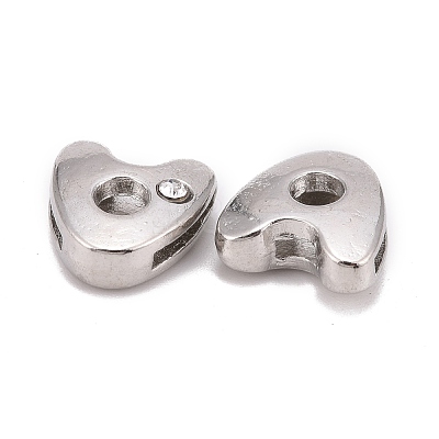 Letter Slider Beads for Watch Band Bracelet Making ALRI-O012-A-NR-1