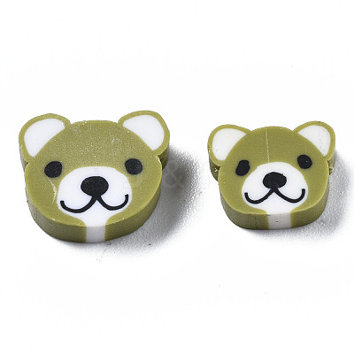 Handmade Polymer Clay Beads LS-CLAY-S096-004I-1