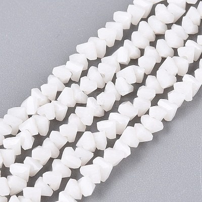Opaque Glass Beads Strands GLAA-N019-3mm-03-1