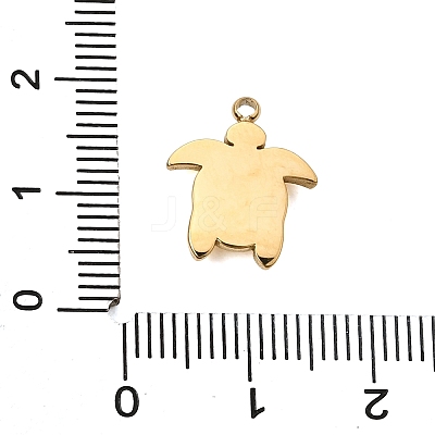 304 Stainless Steel Charms SA-CBABF3F-08G-1