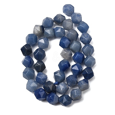 Natural Blue Aventurine Beads Strands G-Z119-A38-03-1