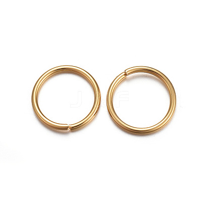 304 Stainless Steel Open Jump Rings LS-STAS-L187-12x1.2mm-G-1