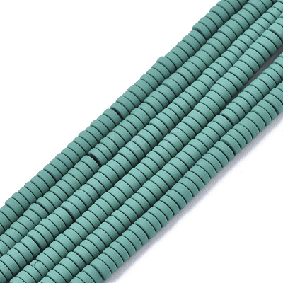 Spray Painted Non-magnetic Synthetic Hematite Beads Strands G-R468-03B-03-1