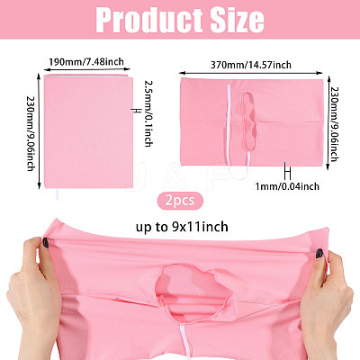 Polyester Book Cover OFST-WH0004-144D-1