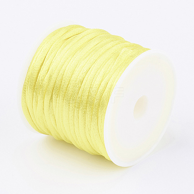 Nylon Satin Rattail Cords LS-NWIR-L006-2mm-12-1