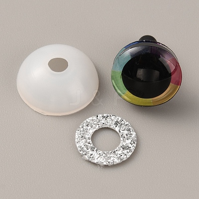Plastic Doll Eyes DIY-WH0399-03B-1