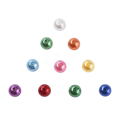 Imitation Pearl Acrylic Beads PACR-CJ0001-08-1