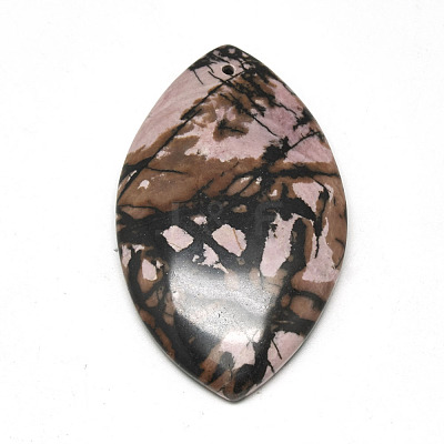 Natural Rhodonite Pendants G-R004-01D-1