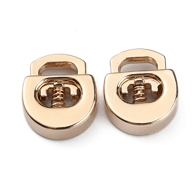 Alloy Spring Cord Locks FIND-WH0110-063G-1