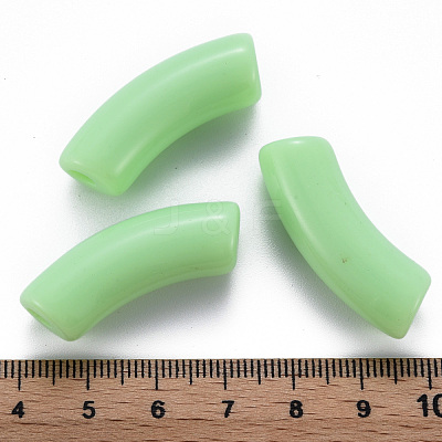Opaque Acrylic Beads MACR-S372-001B-S028-1