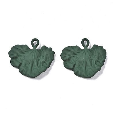 Spray Painted Alloy Pendants LS-PALLOY-T077-118B-RS-1