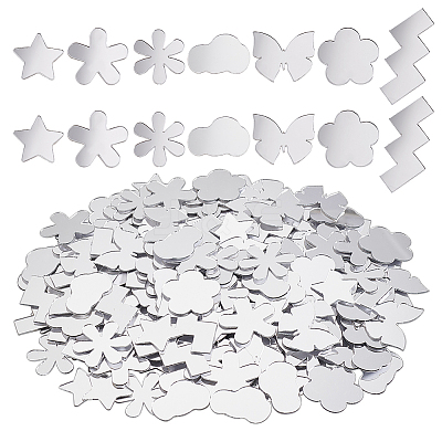 210 7 Styles Self Adhesive Acrylic Cabochons DIY-PH0023-16A-1